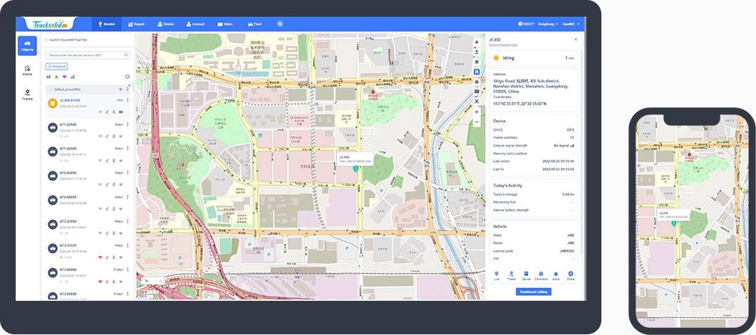 معرفی نرم‌افزار Tracksolid Pro